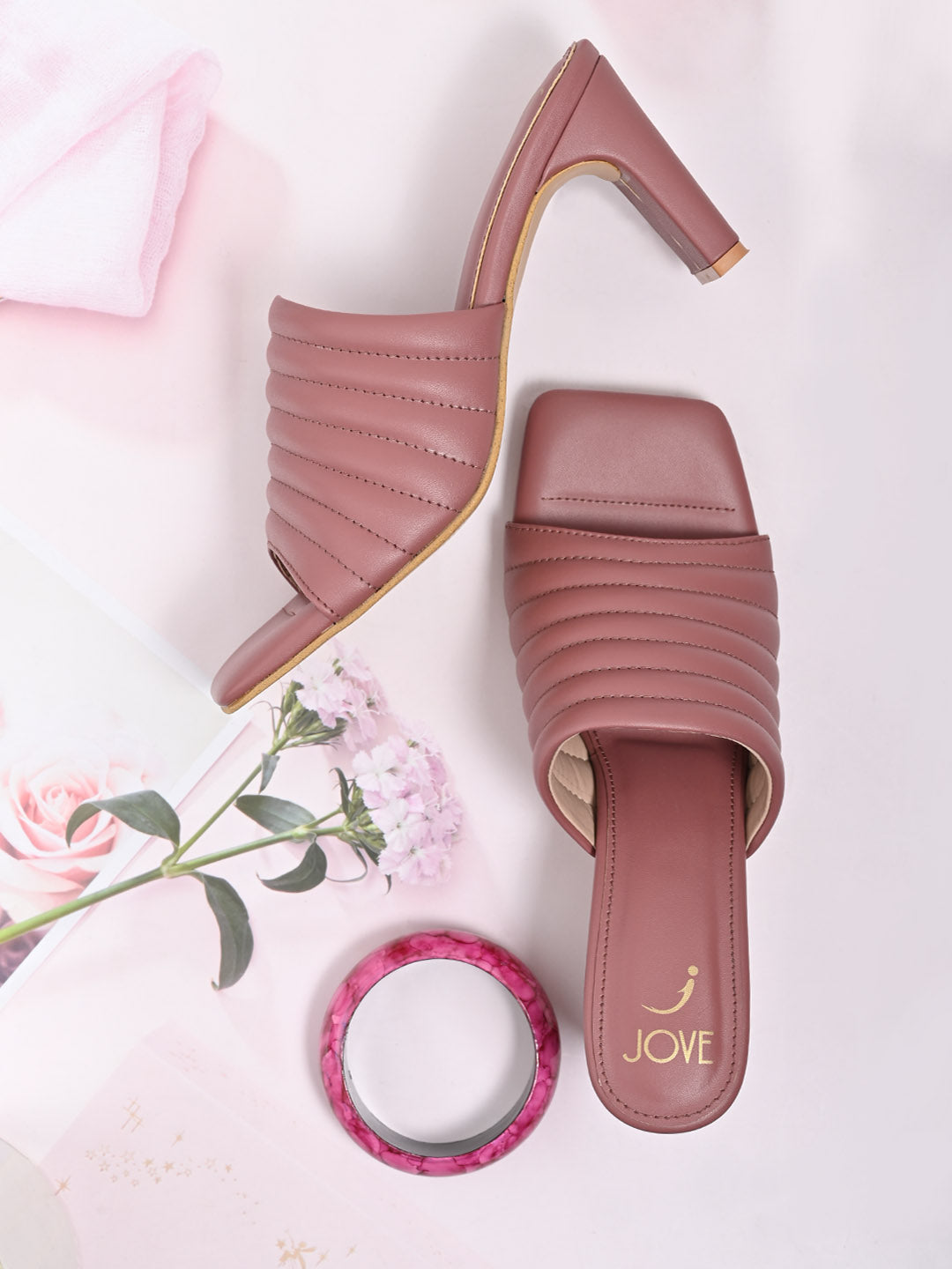 Footwear, Women Footwear, Rust Sandals