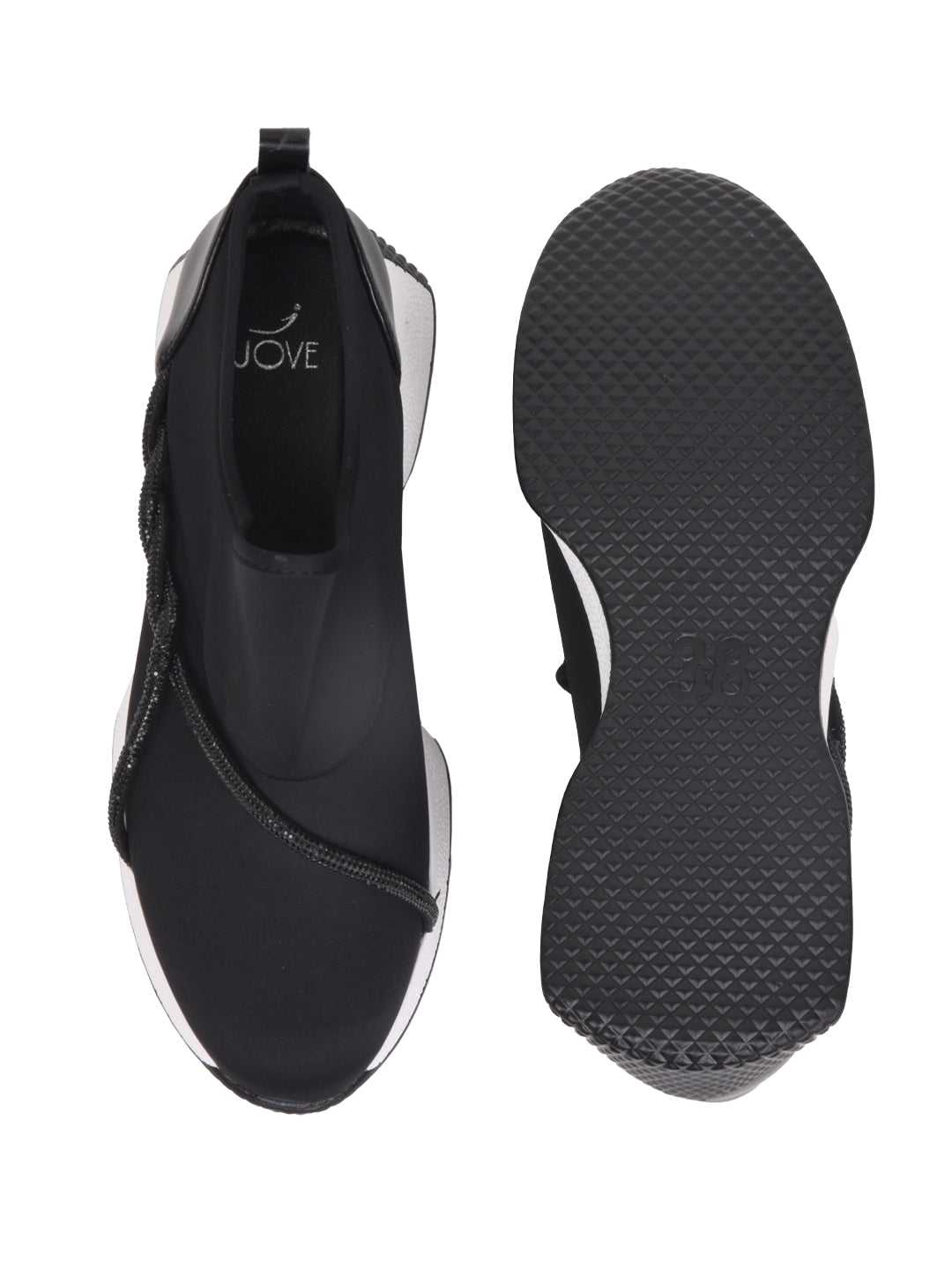 Women, Women Footwear, Black Loafers