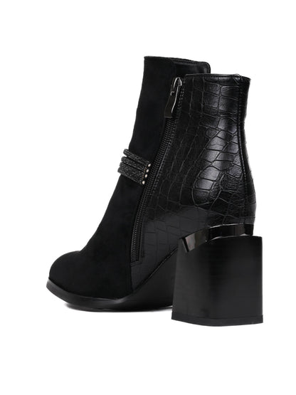 Women, Women Footwear, Black Boots
