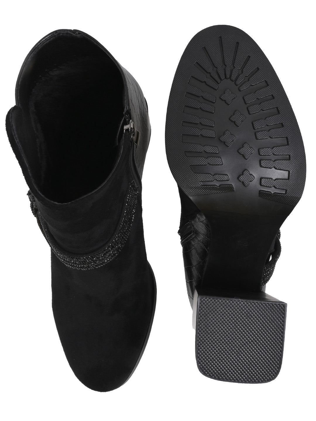 Women, Women Footwear, Black Boots