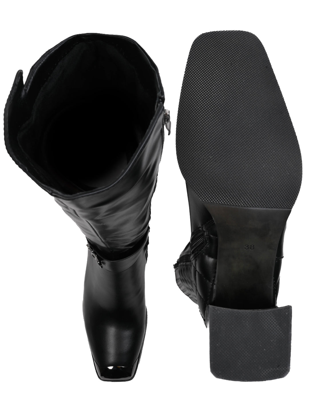 Women, Women Footwear, Black Boots