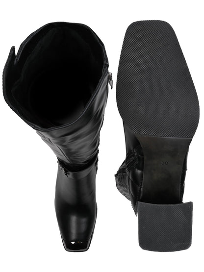 Women, Women Footwear, Black Boots