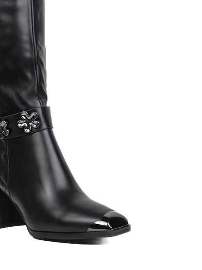 Women, Women Footwear, Black Boots