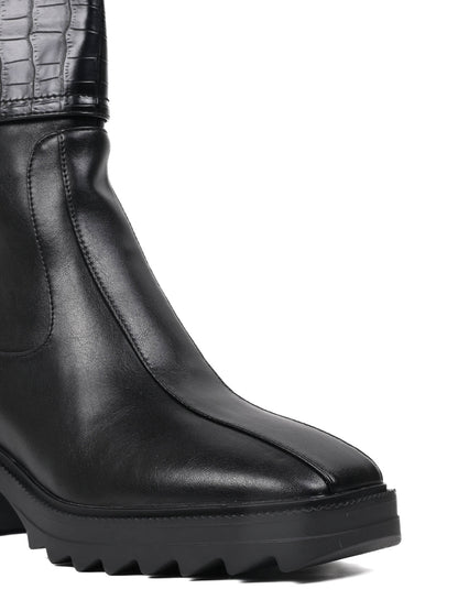 Women, Women Footwear, Black Boots