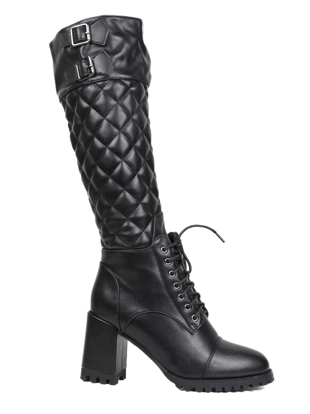 Women, Women Footwear, Black Boots