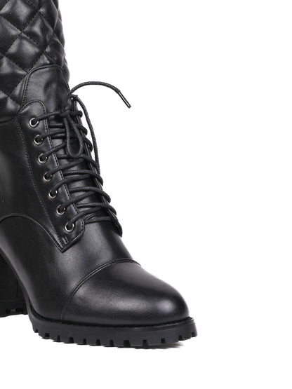 Women, Women Footwear, Black Boots