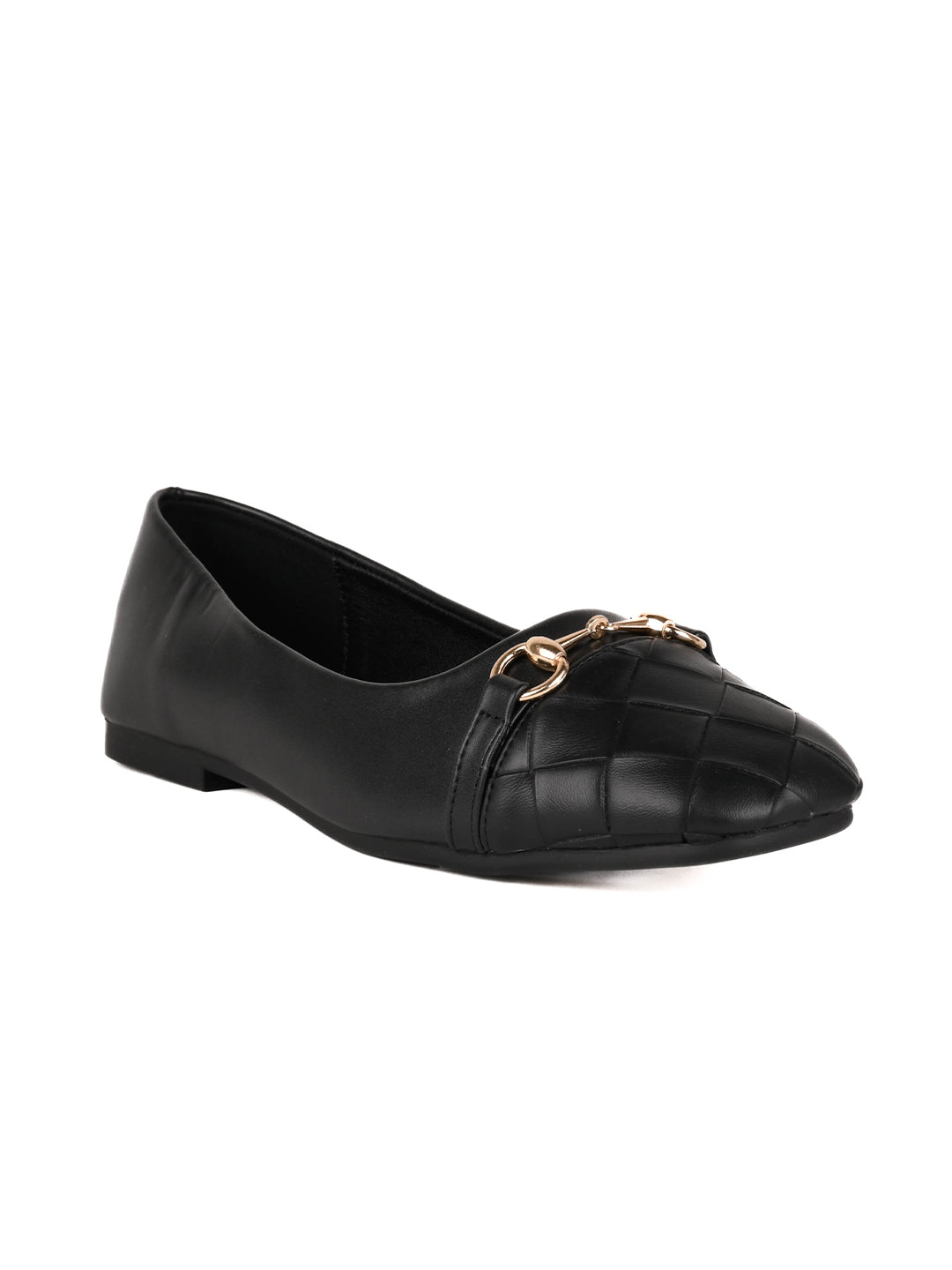 Women, Women Footwear, Black Ballerinas