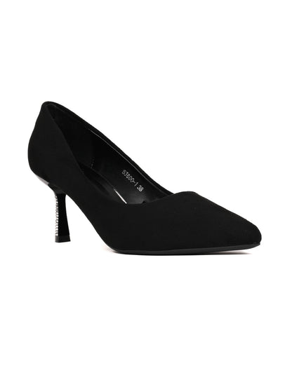 Women, Women Footwear, Black Pumps