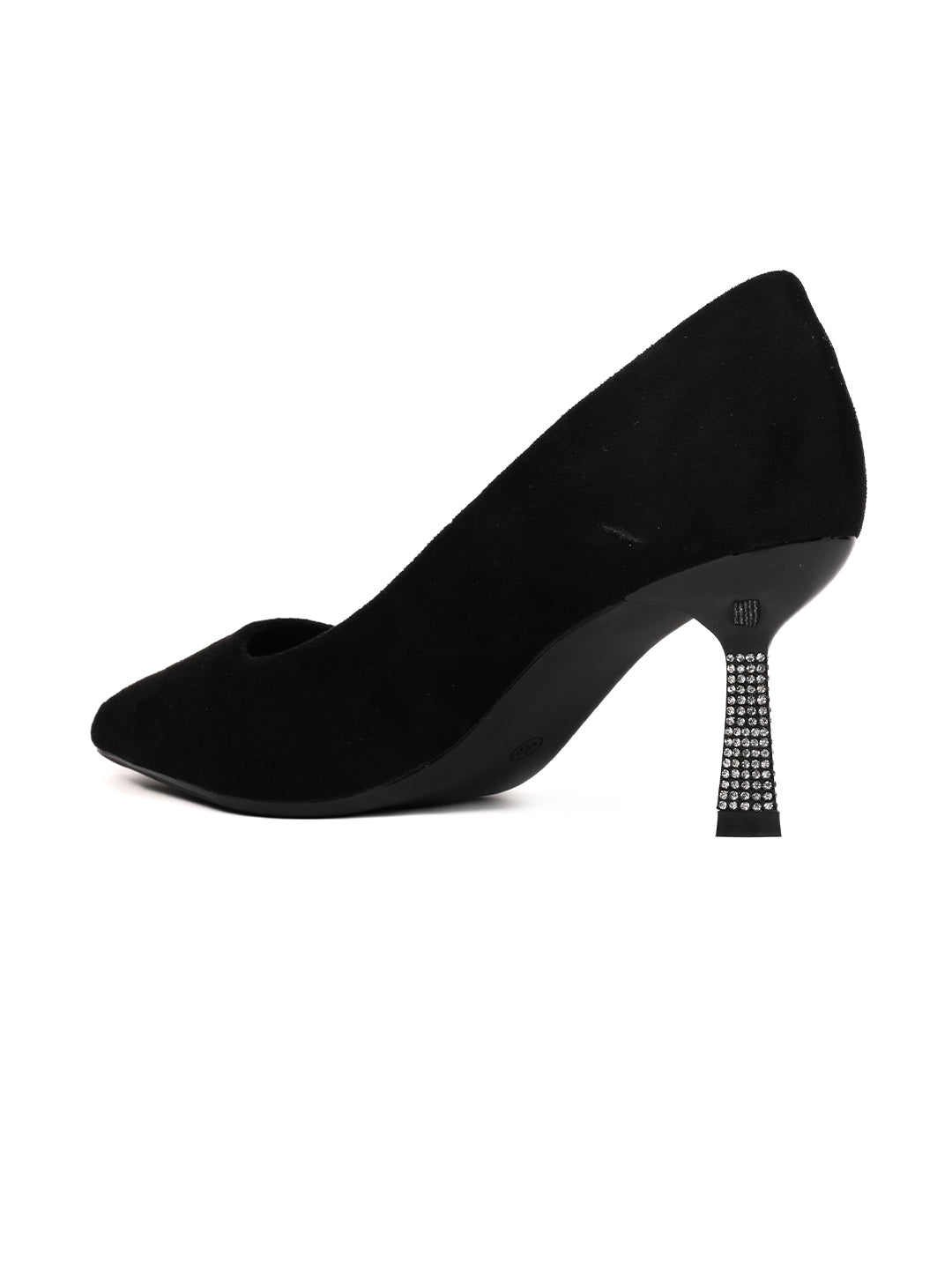 Women, Women Footwear, Black Pumps