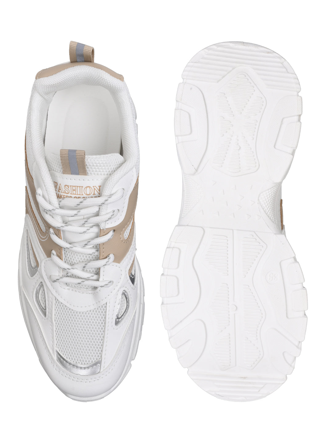 Women, Women Footwear, White Sneakers