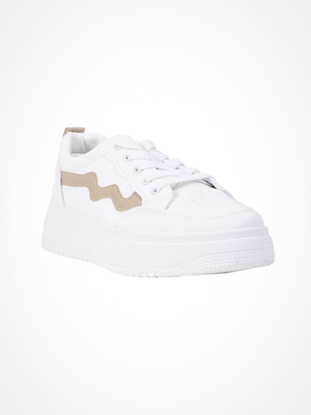 Women, Women Footwear, White Sneakers