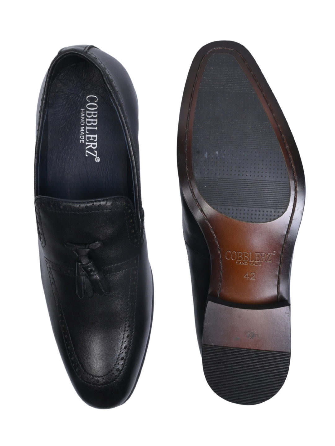 Men, Men Footwear, Black Loafers