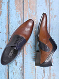 Men, Men Footwear, Tan Oxfords