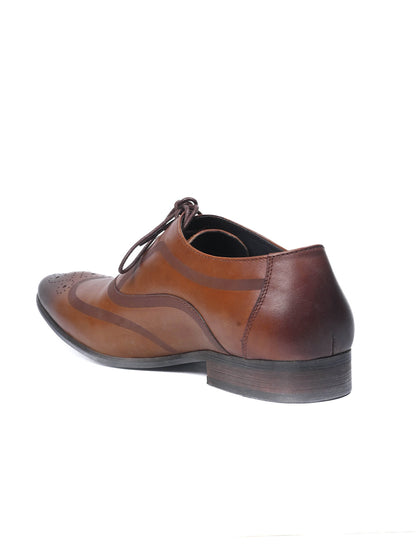 Men, Men Footwear, Tan Formal Shoes