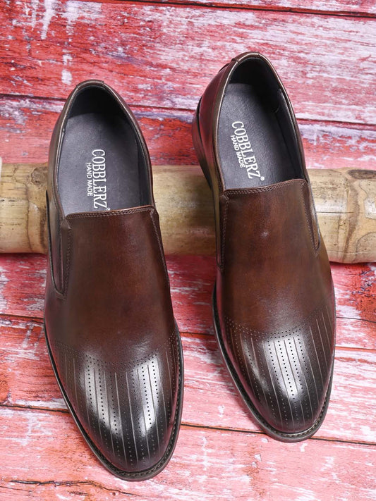 Men, Men Footwear, Brown Loafers