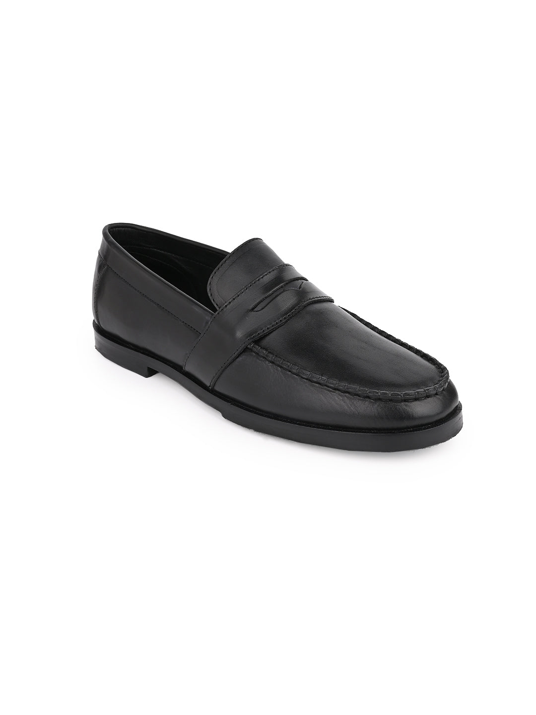 Men, Men Footwear, Black  Loafer