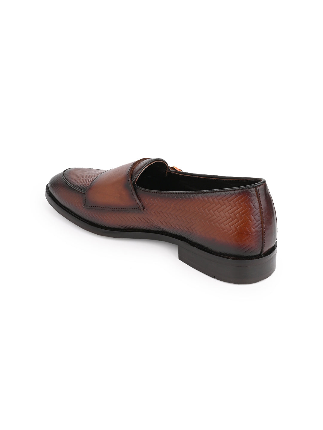 Men, Men Footwear, Brown Monk Shoes