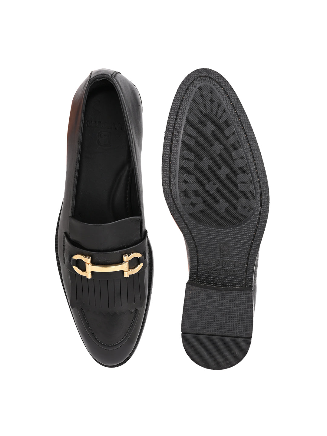 Men, Men Footwear, Black Loafer