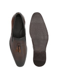 Men, Men Footwear, Grey Loafer