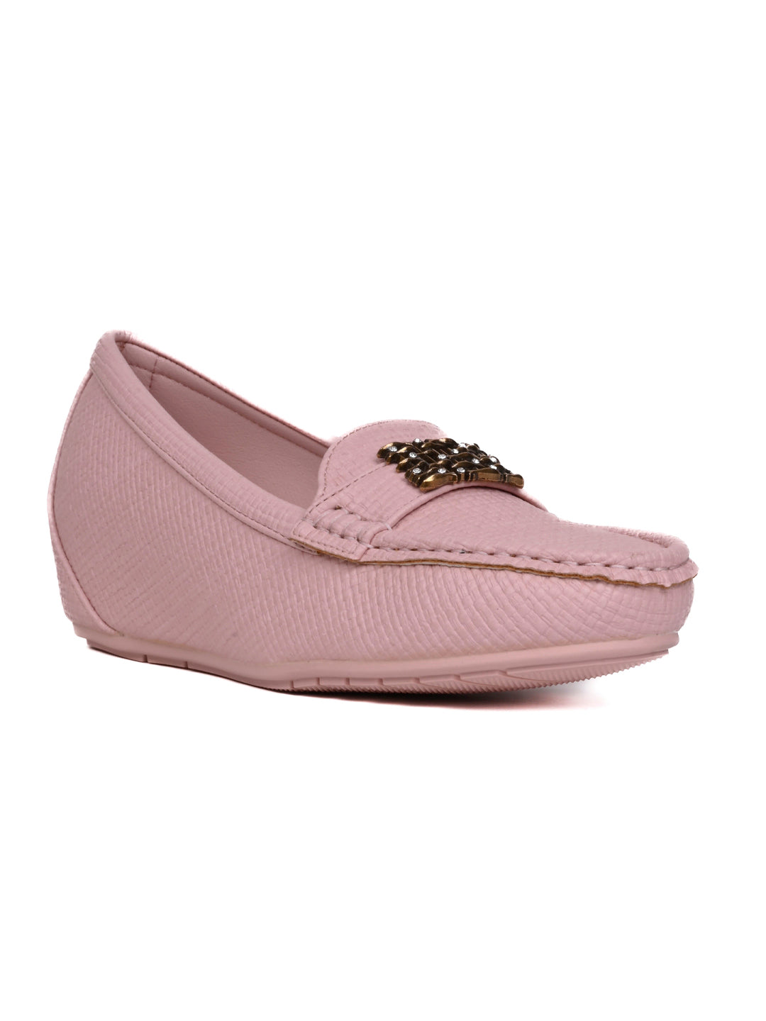 Women, Women Footwear, Pink Loafers
