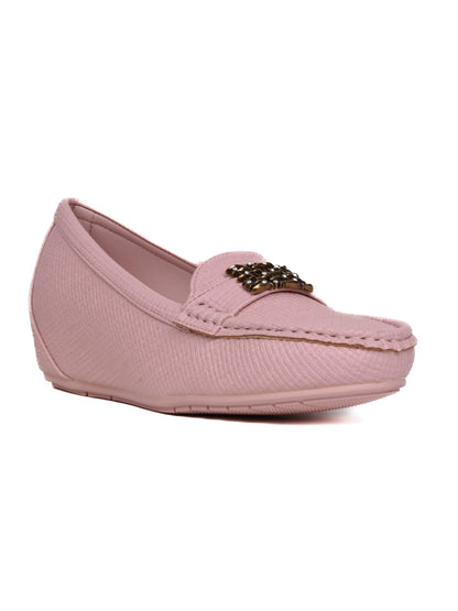 Women, Women Footwear, Pink Loafers