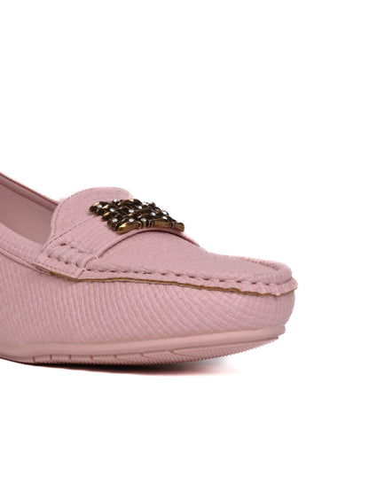 Women, Women Footwear, Pink Loafers
