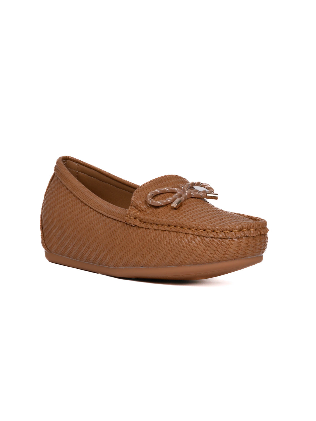 Women, Women Footwear, Khaki Loafers