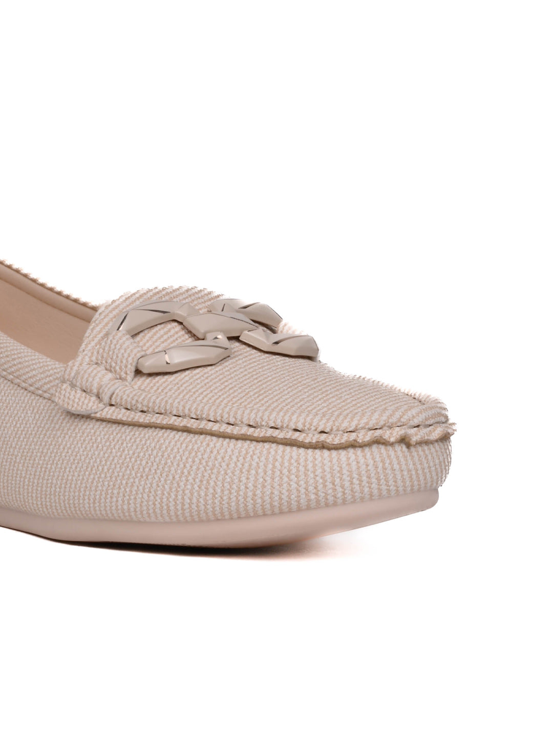 Women, Women Footwear, Beige Loafers