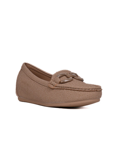 Women, Women Footwear, Khaki Loafers