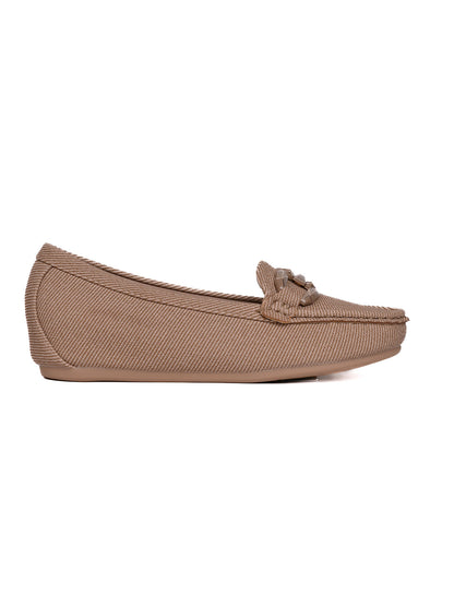 Women, Women Footwear, Khaki Loafers