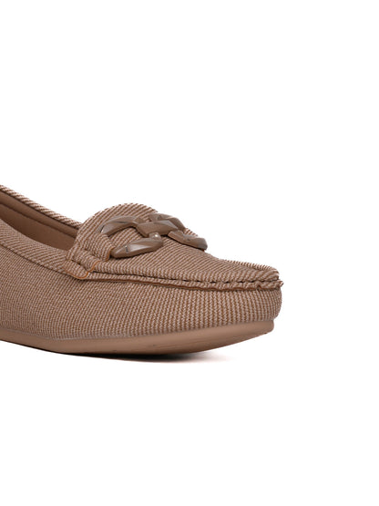 Women, Women Footwear, Khaki Loafers