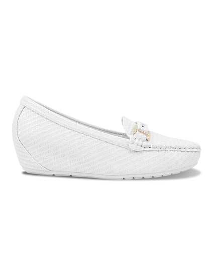 Women, Women Footwear, Off White Loafers