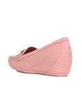 Women, Women Footwear, Pink Loafers