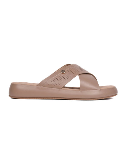 Women, Women Footwear, Khaki Sandals