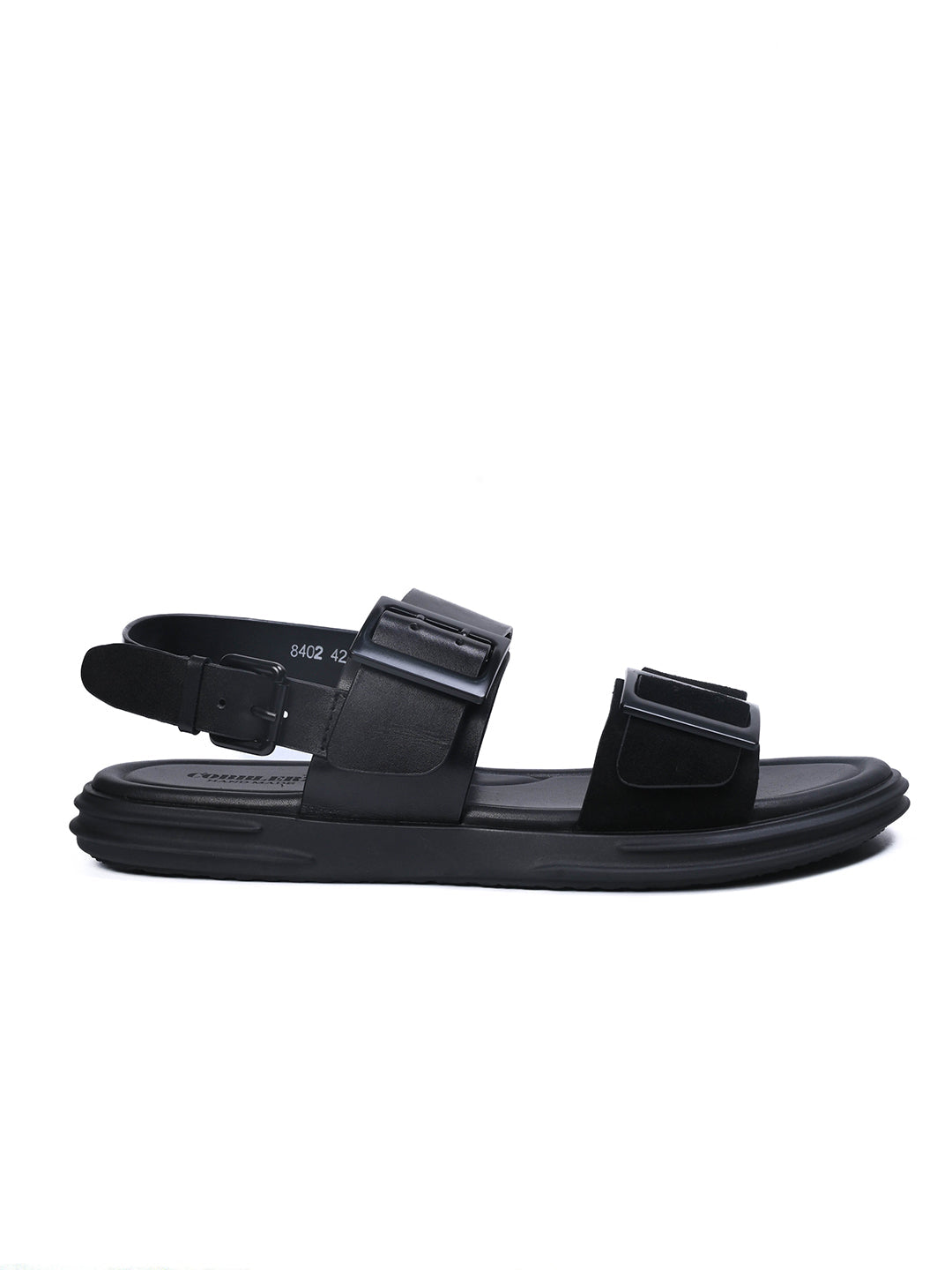 Men, Men Footwear, Black Sandals