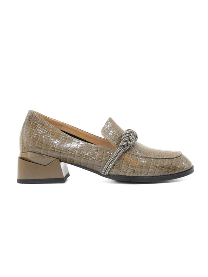 Women, Women Footwear, Khaki Loafers