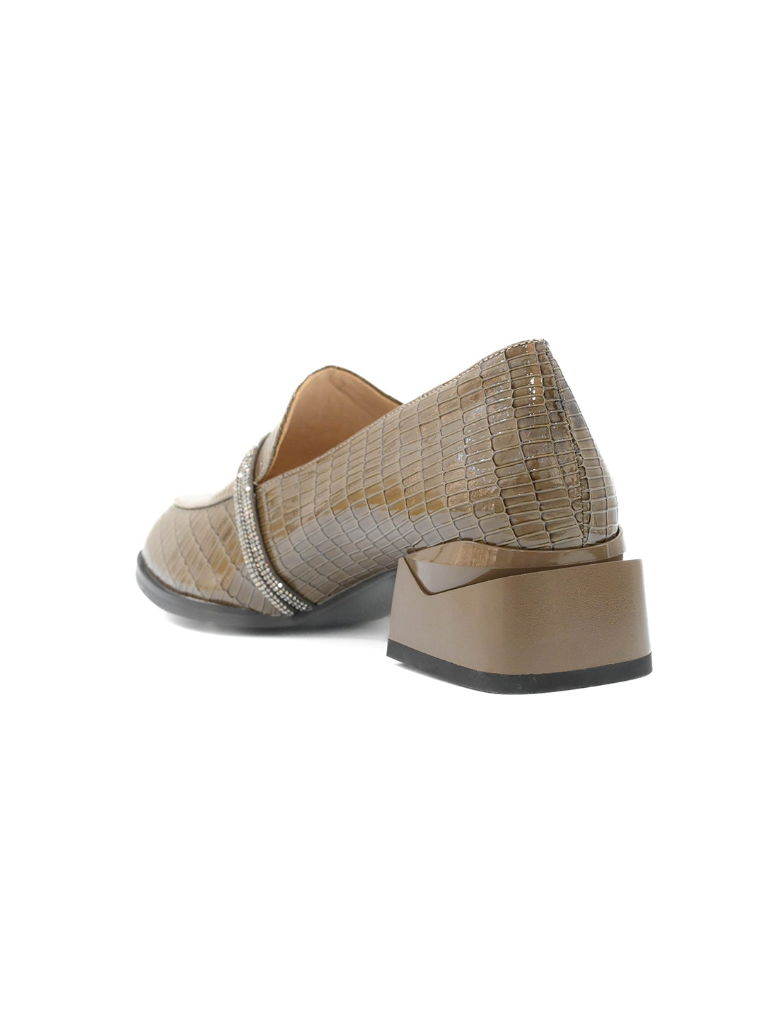 Women, Women Footwear, Khaki Loafers