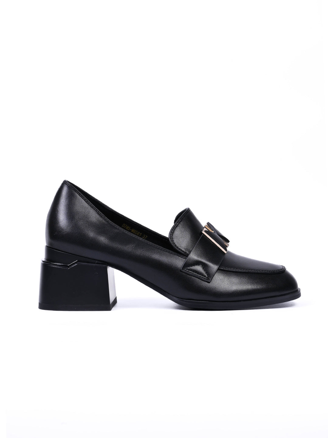 Women, Women Footwear, Black Loafers