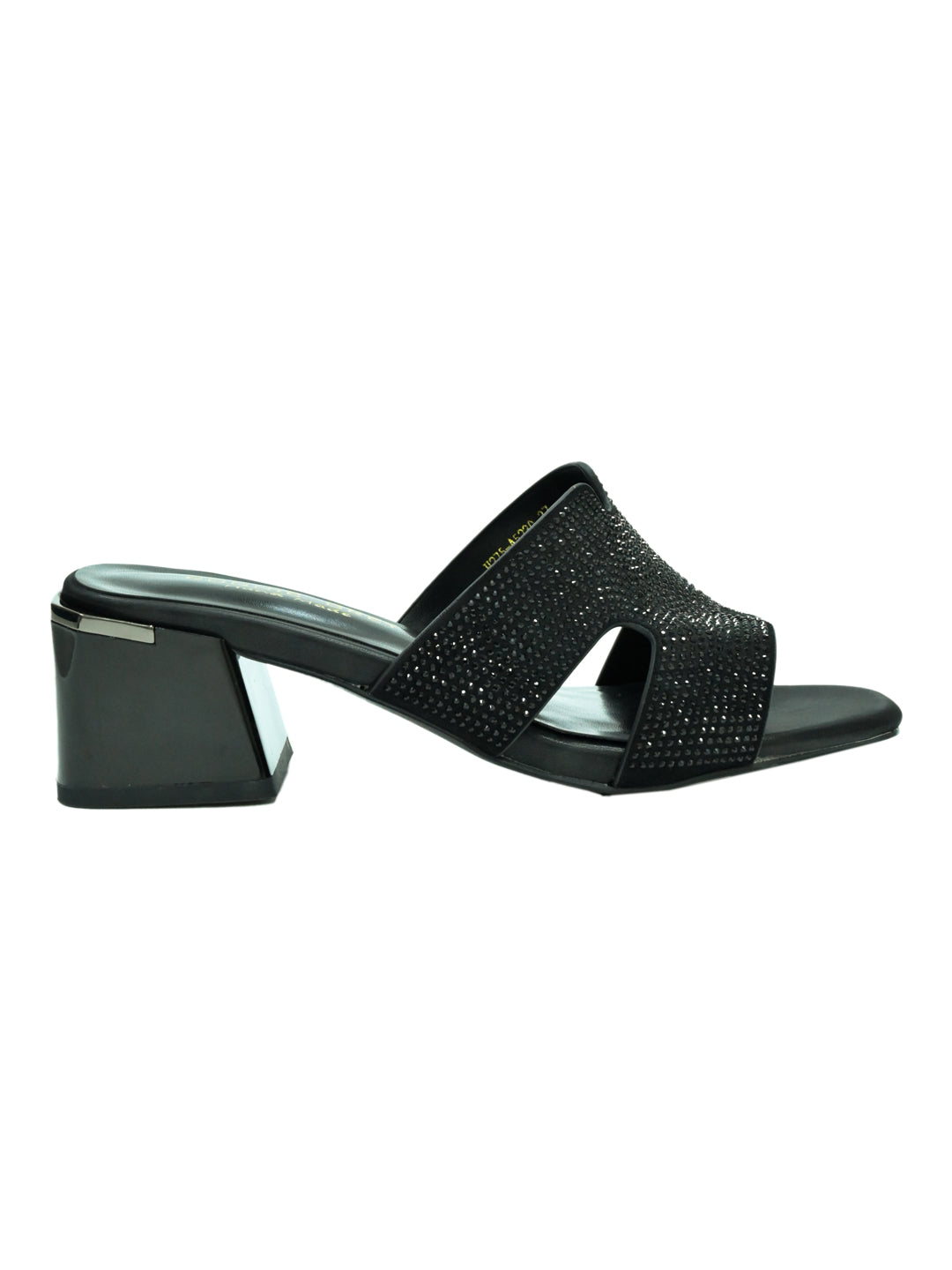 Women, Women Footwear, Black Sandals
