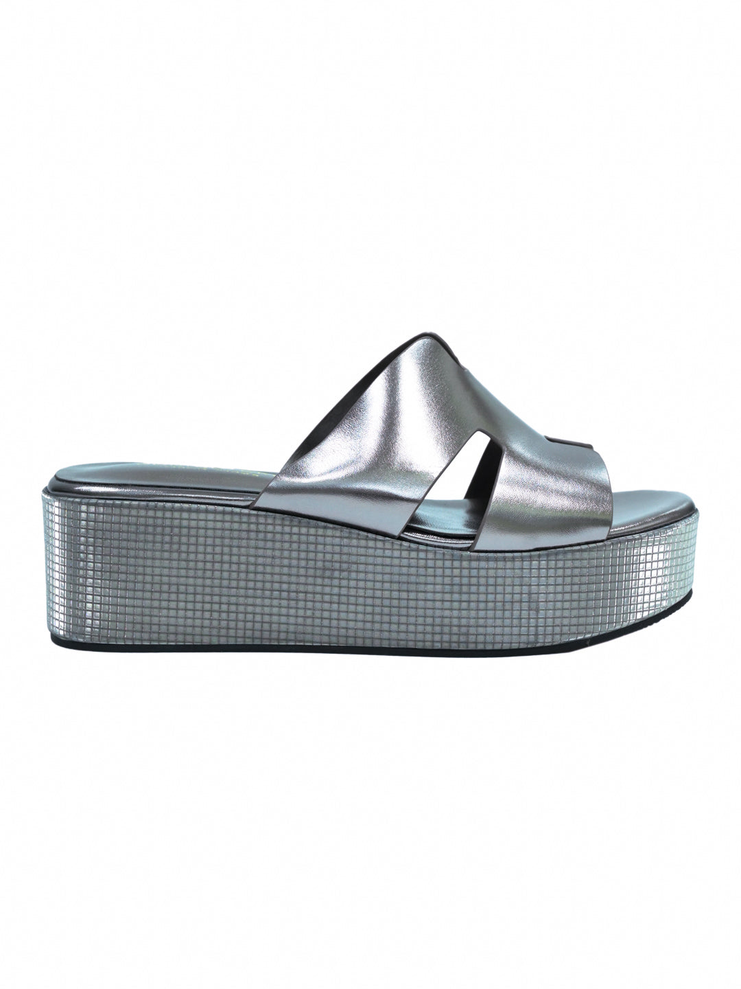 Women, Women Footwear, Silver Sandals
