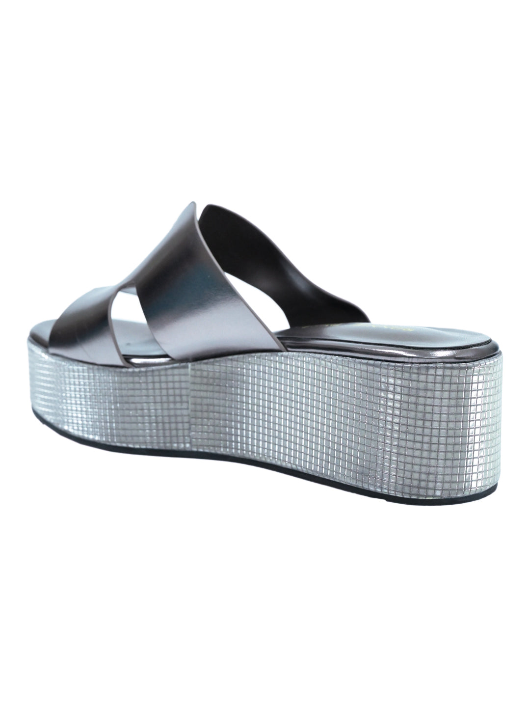 Women, Women Footwear, Silver Sandals