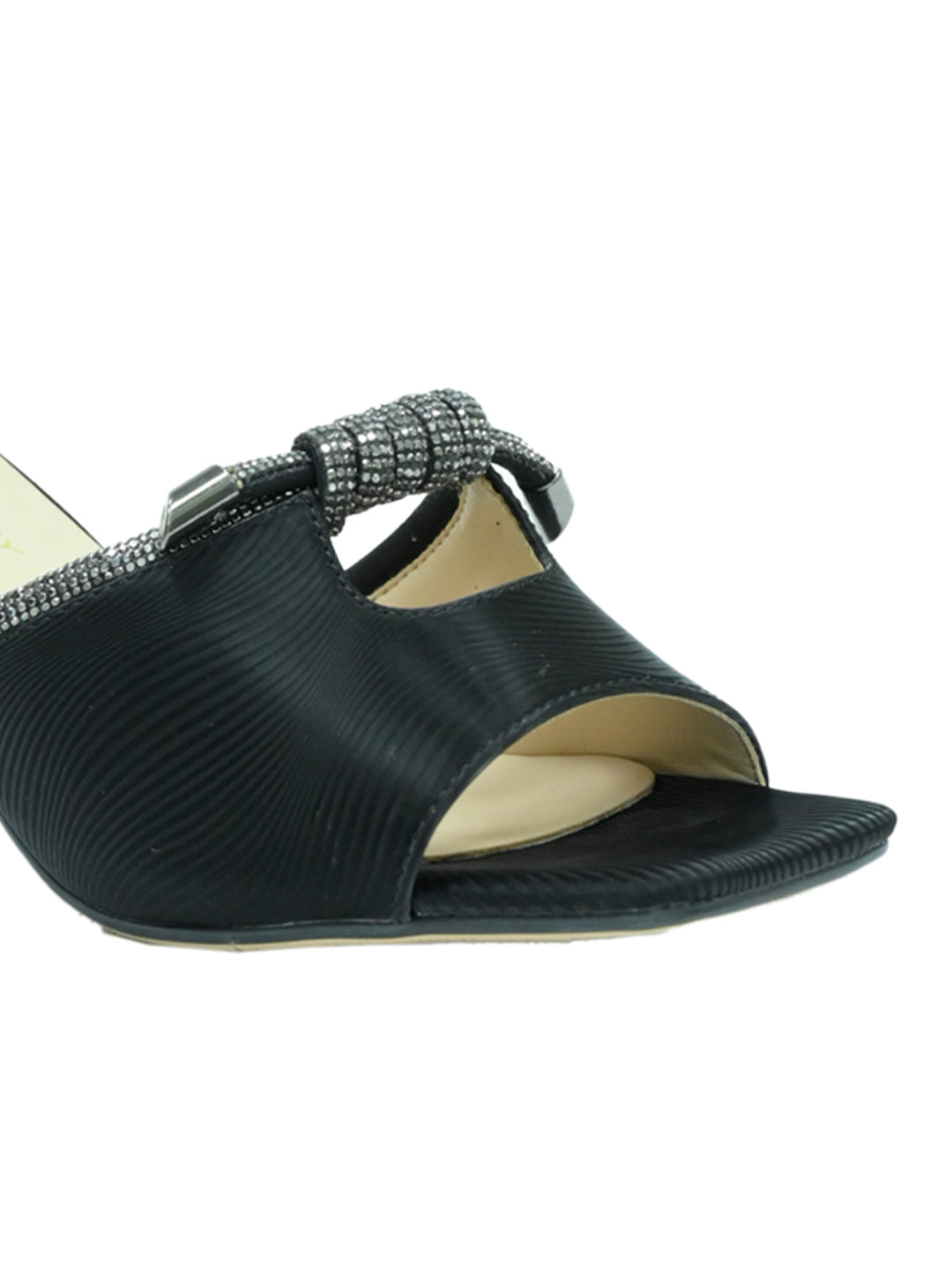 Women, Women Footwear, Black Sandals