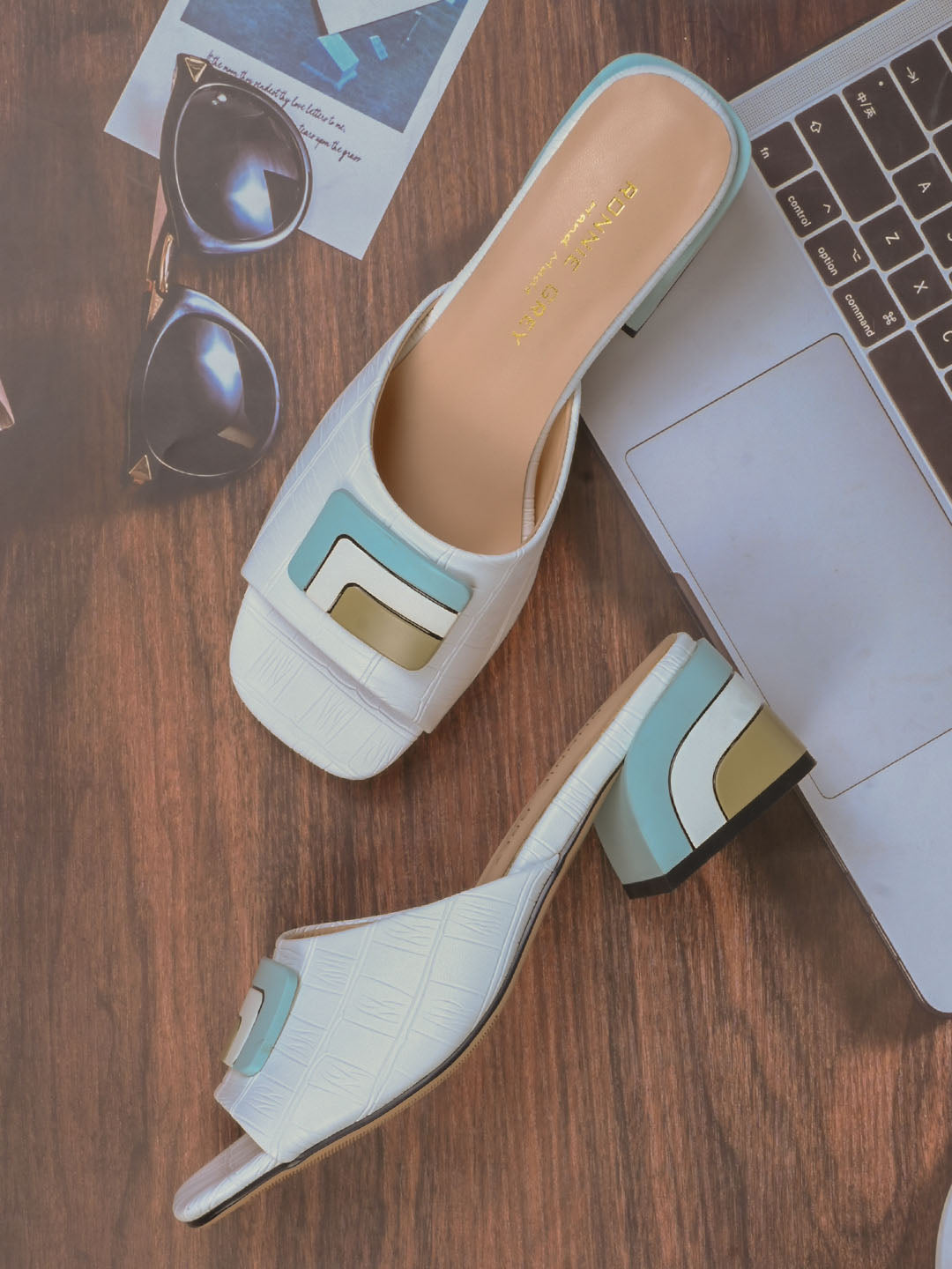 Women, Women Footwear, White Sandals