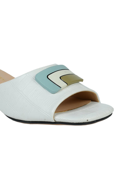 Women, Women Footwear, White Sandals