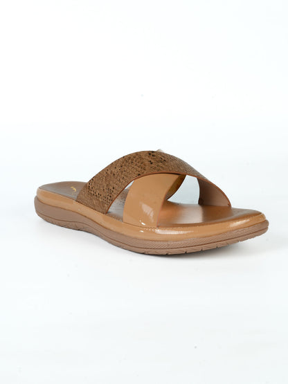 Women, Women Footwear, Khaki Open Toe Flats