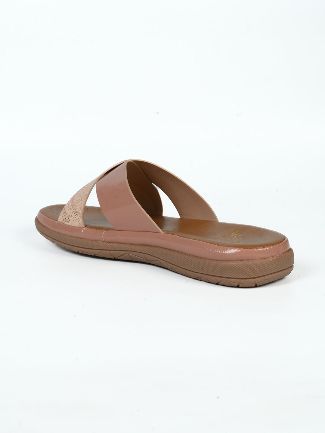 Women, Women Footwear, Pink Open Toe Flats