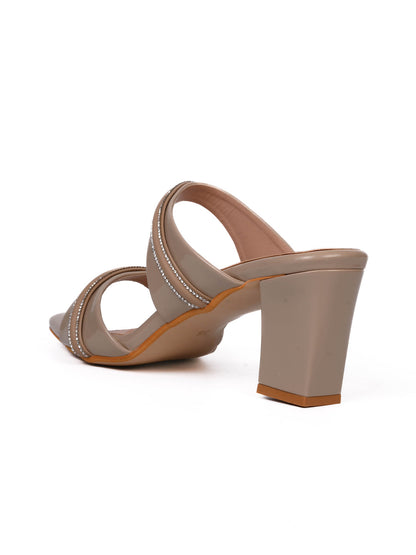 Women, Women Footwear, Khaki Sandals