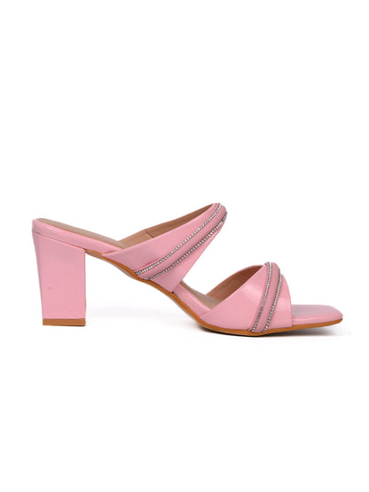 Women, Women Footwear, Pink Sandals