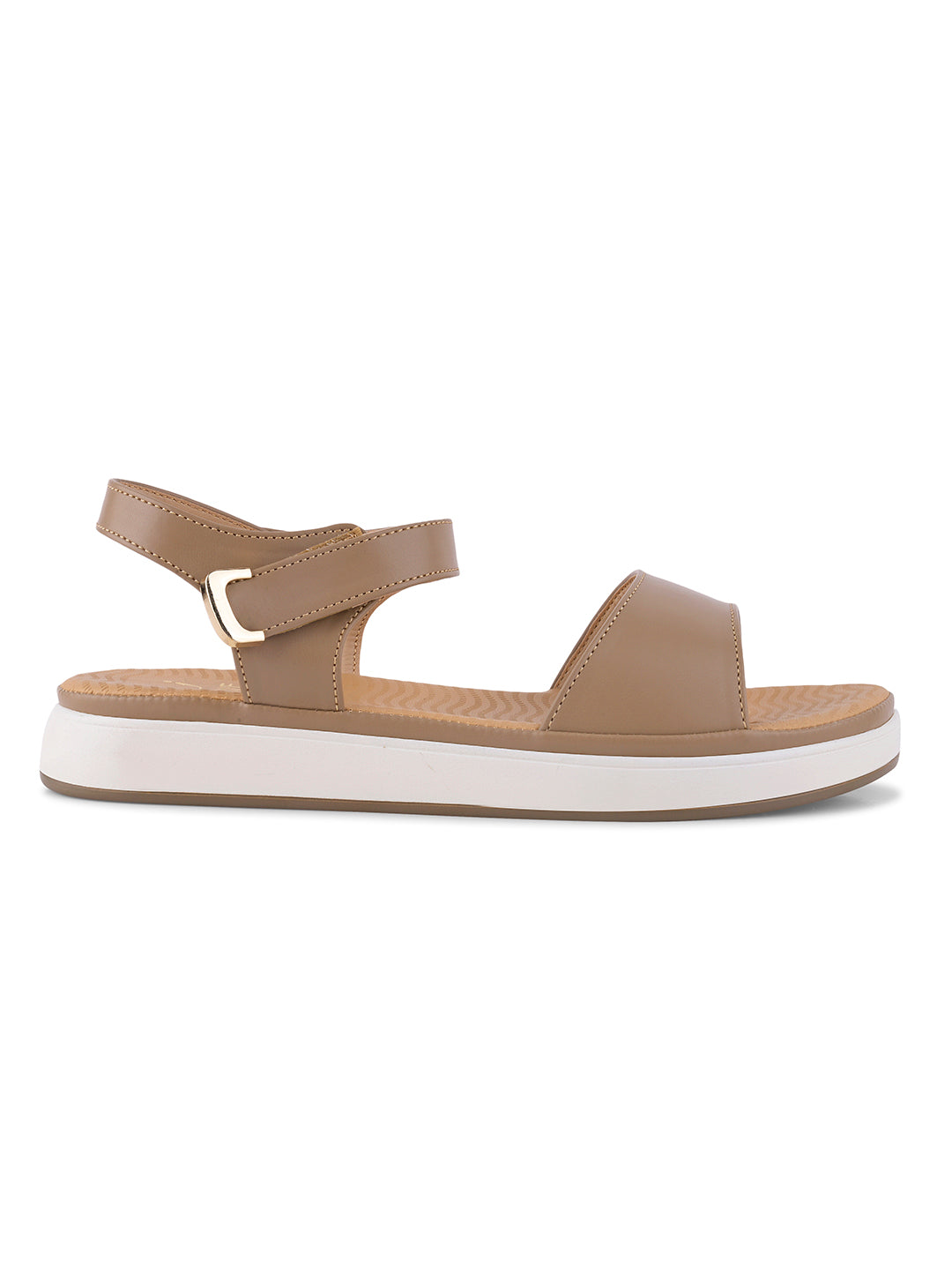 Women, Women Footwear, Beige Sandals