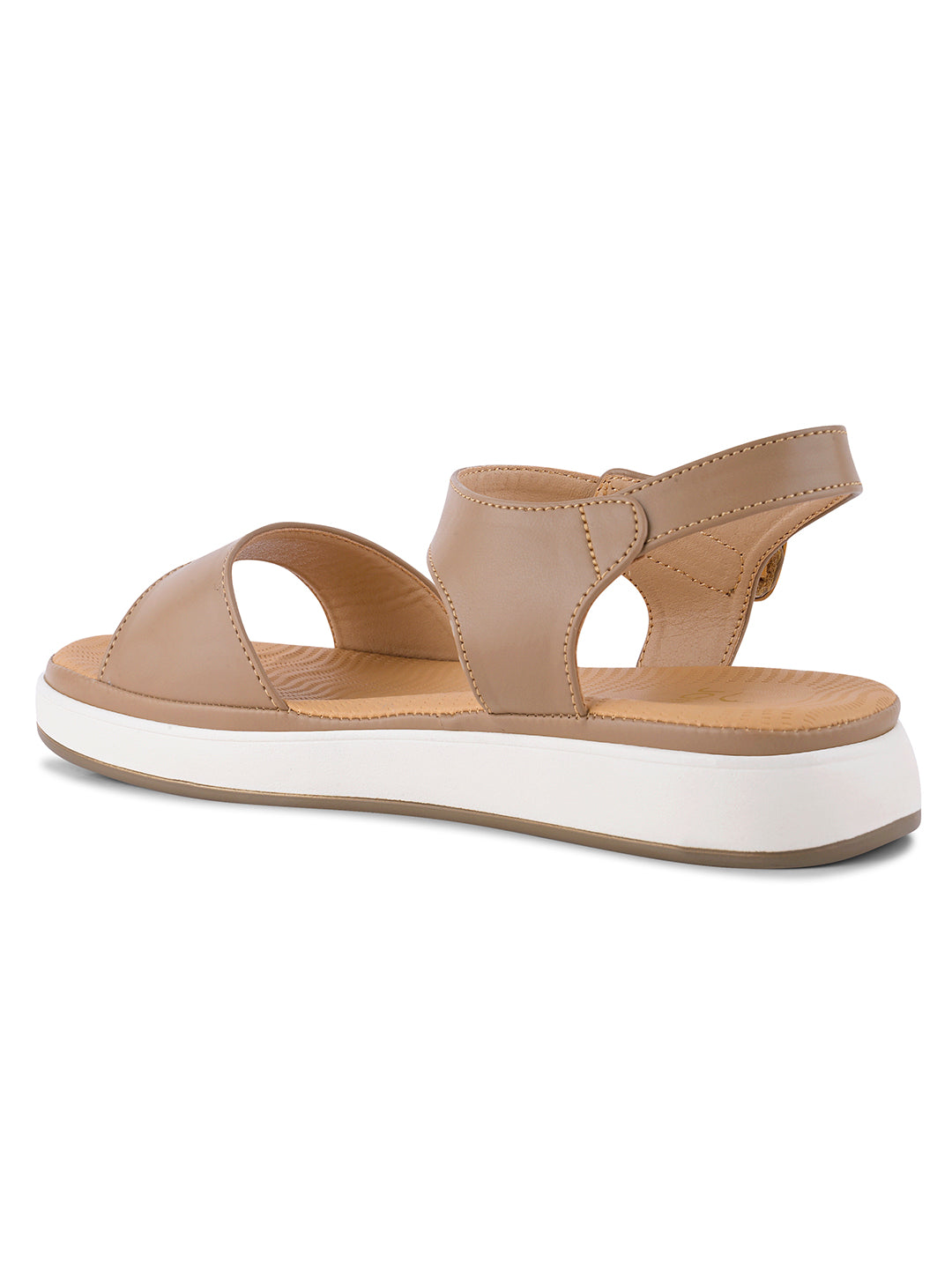 Women, Women Footwear, Beige Sandals